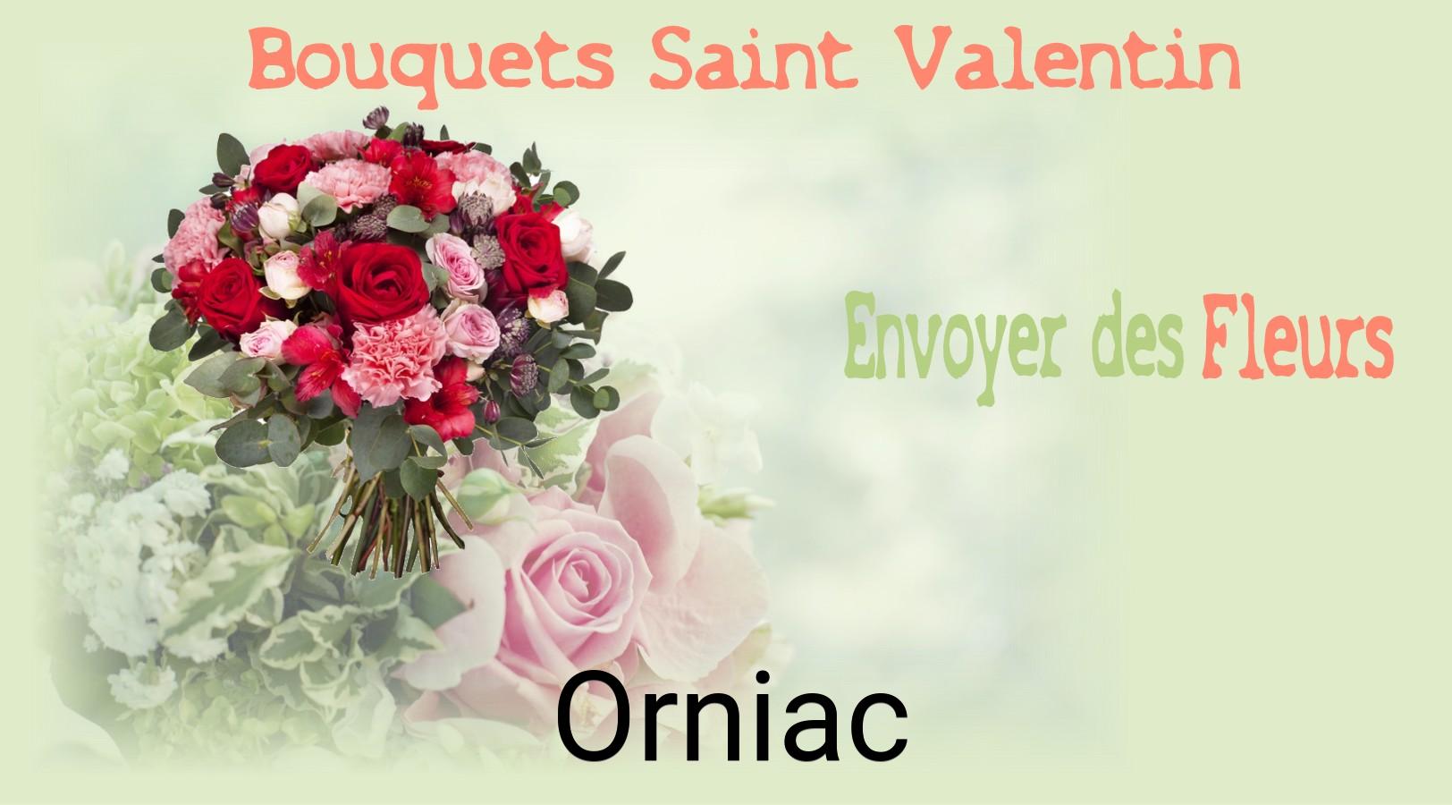 Roses de Saint-Valentin livrées à Orniac